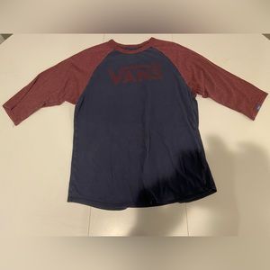 Vans 3/4 sleeve Men’s MD shirt